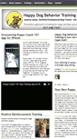 Mobile Screenshot of happydogtrain.com